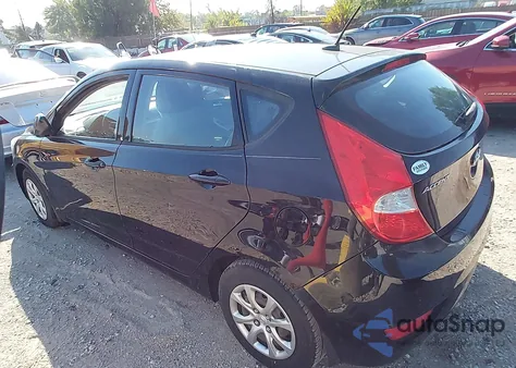 2013 Hyundai Accent Gs из США, поврежденный, VIN KMHCT5AEXDU081028